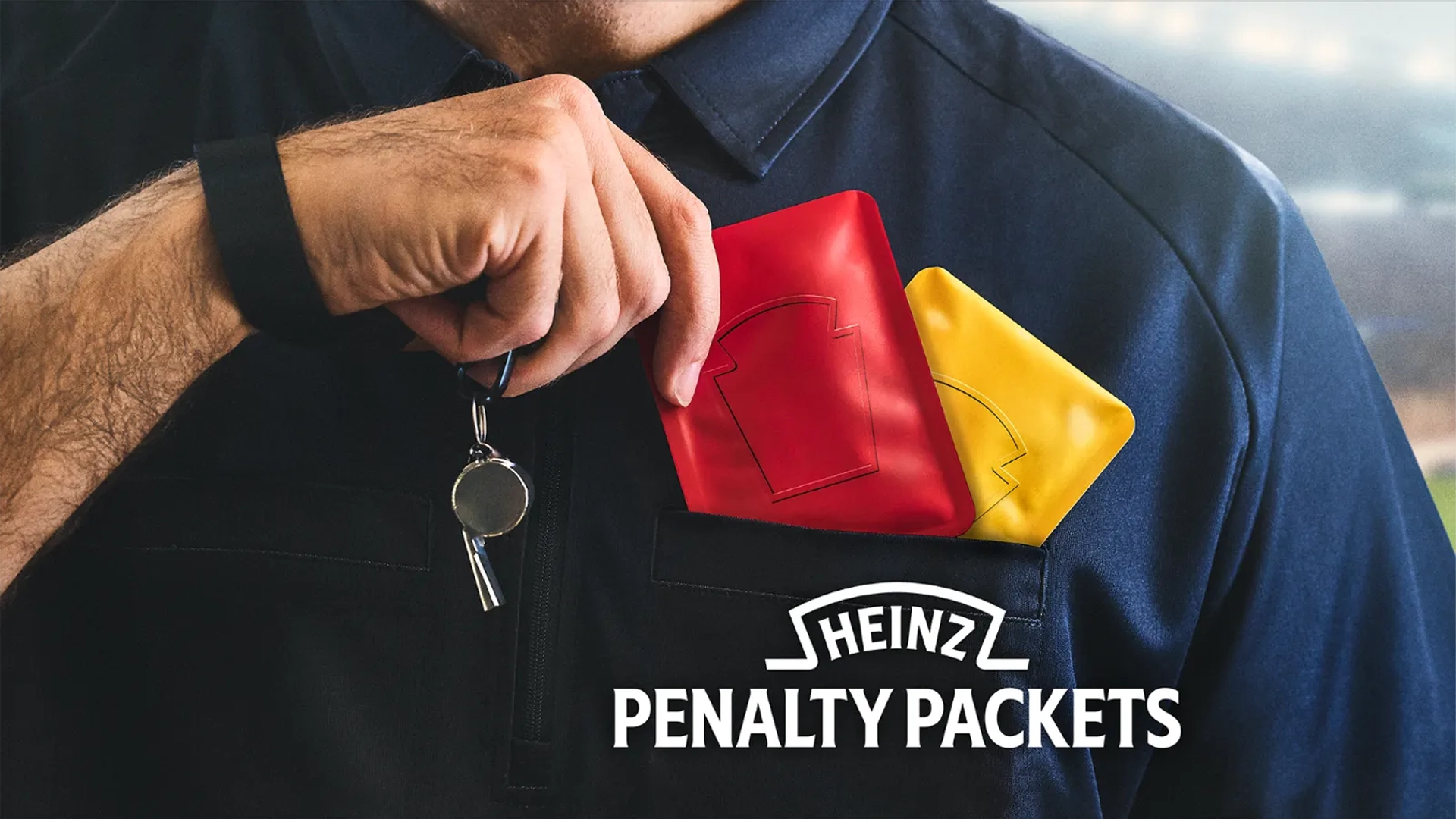Heinz обіграв футбольні правила та створив вірусні мега-пакетики соусів